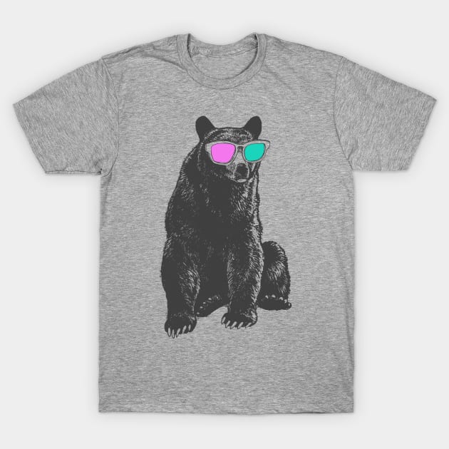 3D is Unbearable T-Shirt by ZekeTuckerDesign